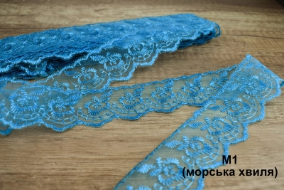 Мереживо синтетичне М1 (морська хвиля)